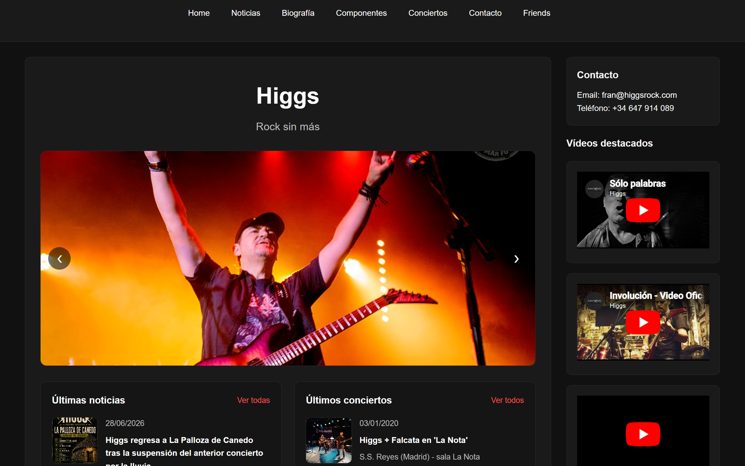 Vista previa del proyecto Higgs